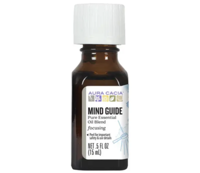 Aura Cacia Mind Guide Pure Essential Oil Blend .5oz