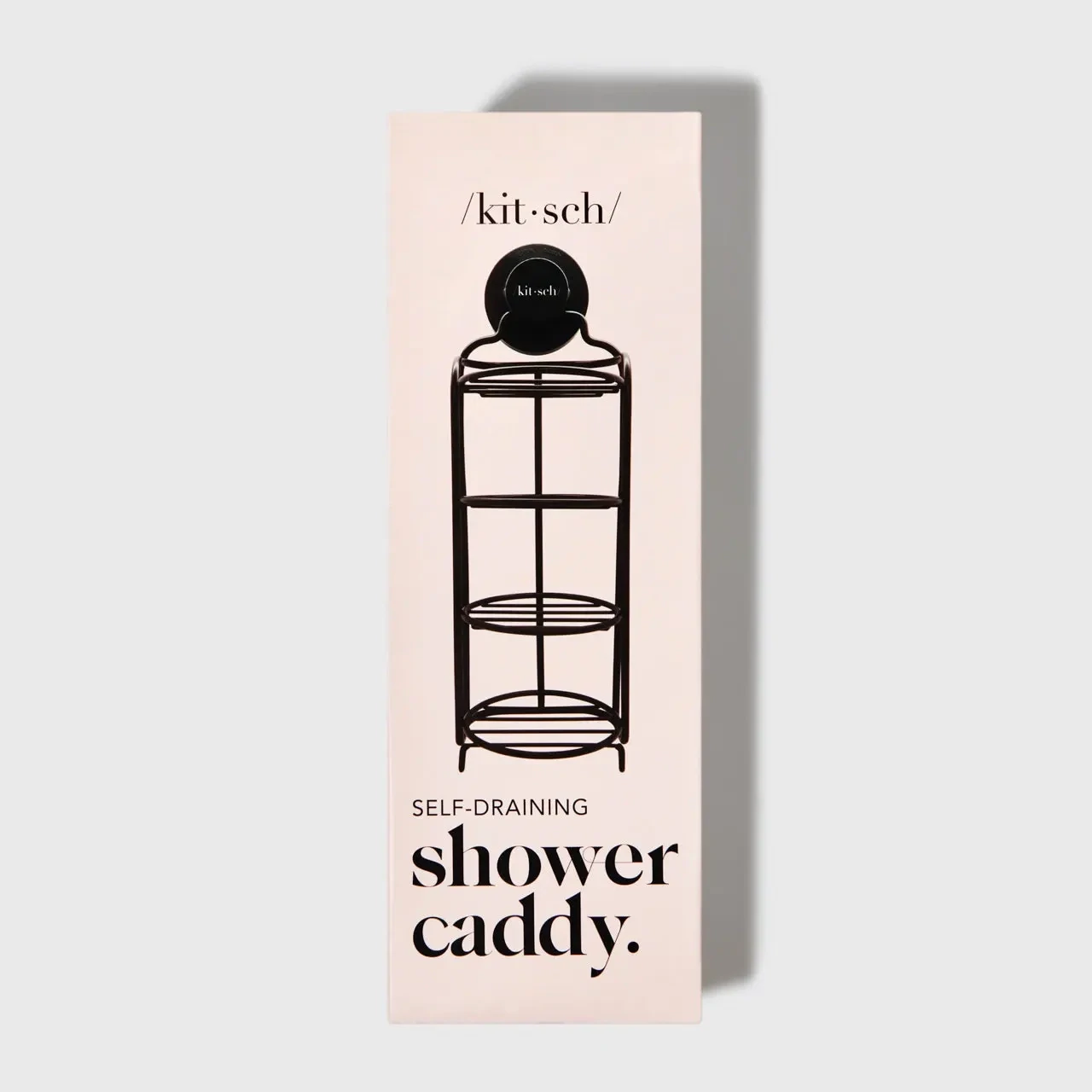kitsch Self Draining Shower Caddy