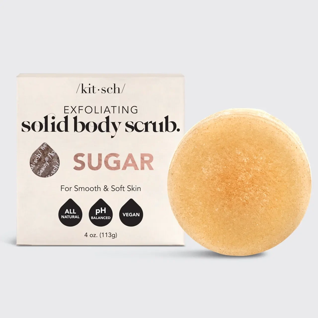 kitsch Exfoliating Solid Body Scrub Sugar