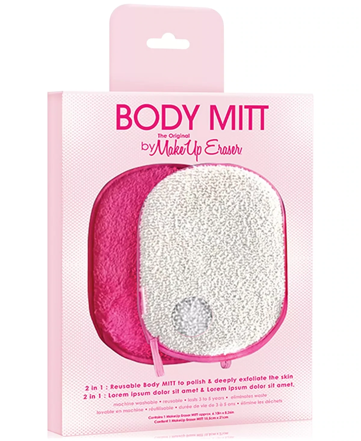 The Original MakeUp Eraser THE BODY MITT 2n1