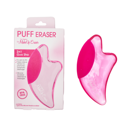 The Original MakeUp Eraser Puff Eraser 2 n 1 Gua Sha