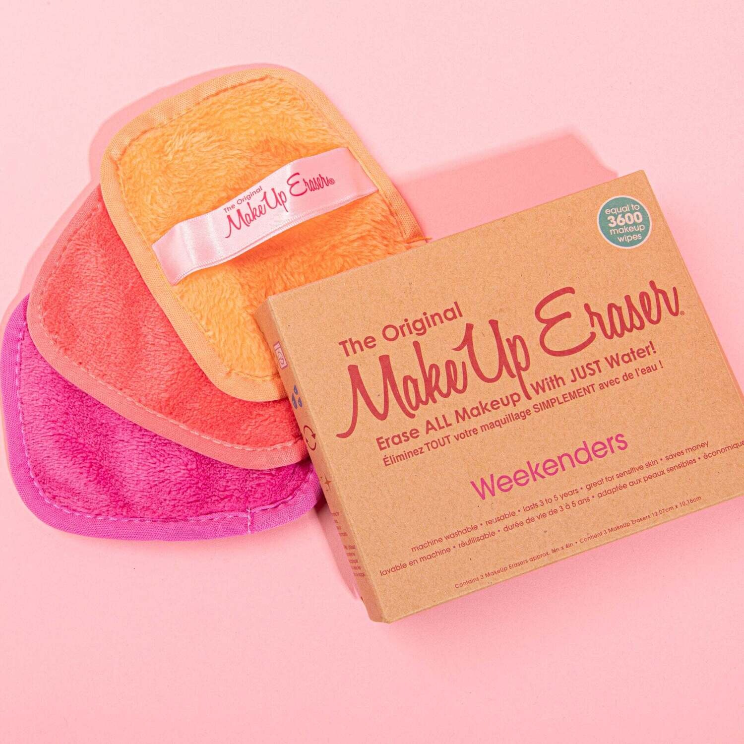 The Original MakeUp Eraser Weekenders Pinks