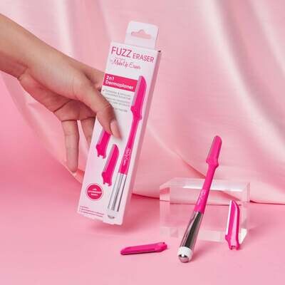 The Original MakeUp Eraser Fuzz Eraser 2 N 1 Dermaplaner