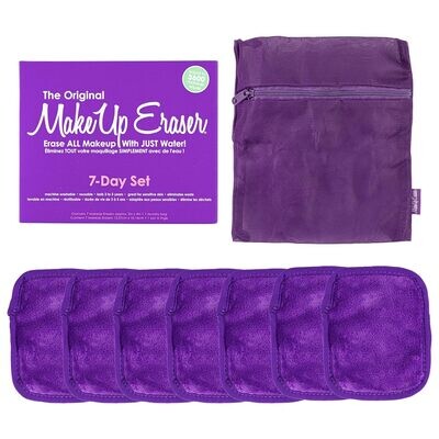 The Original MakeUp Eraser 7 Day Set Purple