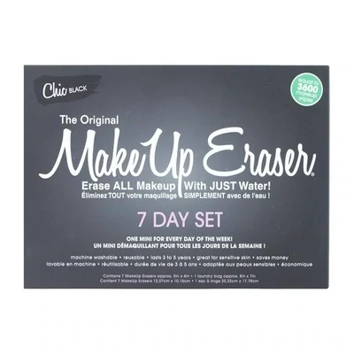 The Original MakeUp Eraser 7 Day Set Black