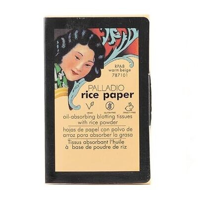 Palladio Rice Paper Blotting Tissues- Warm Beige