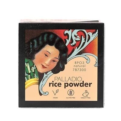 Palladio Loose Rice Powder- Natural