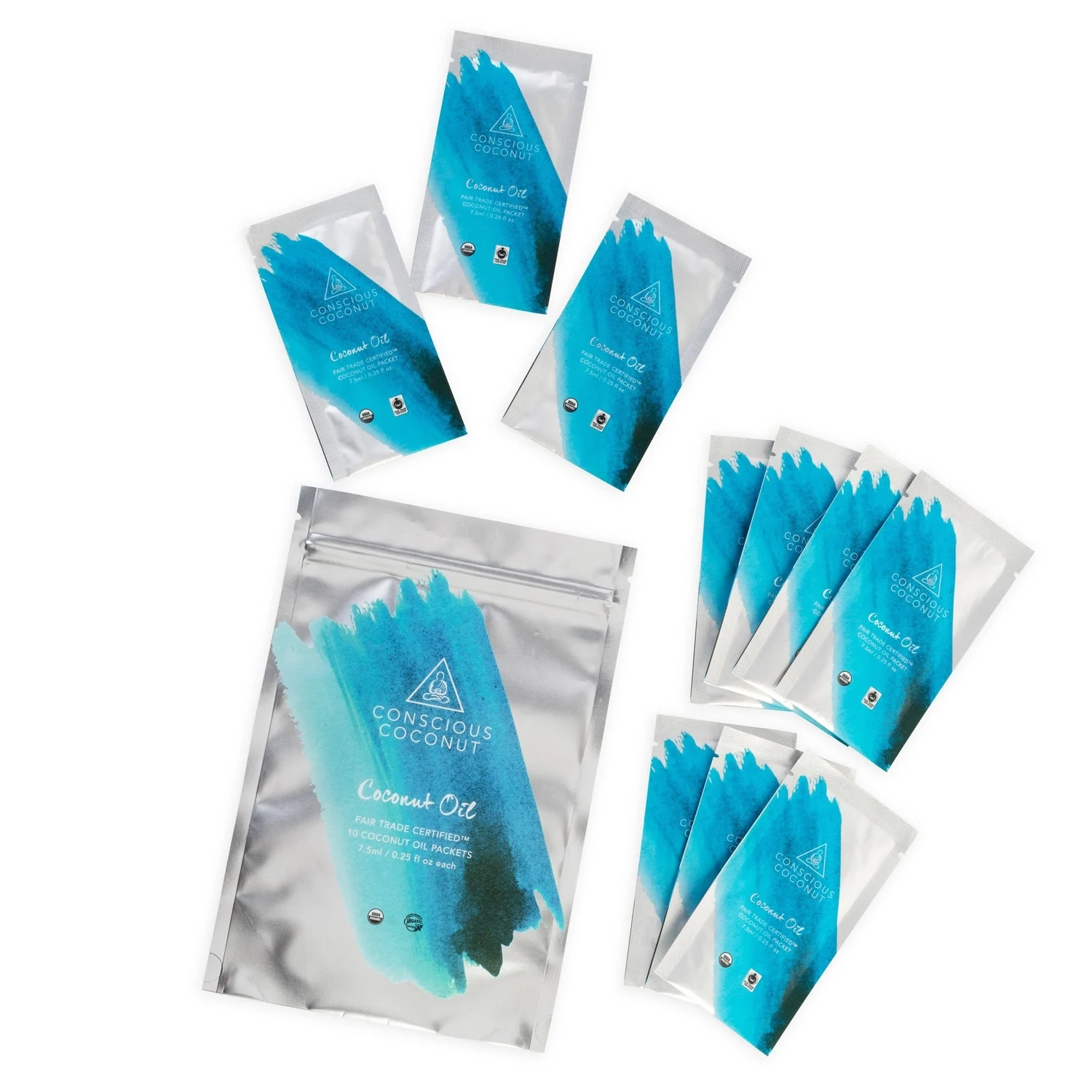 Conscious Coconut- Coconut Oil Packets