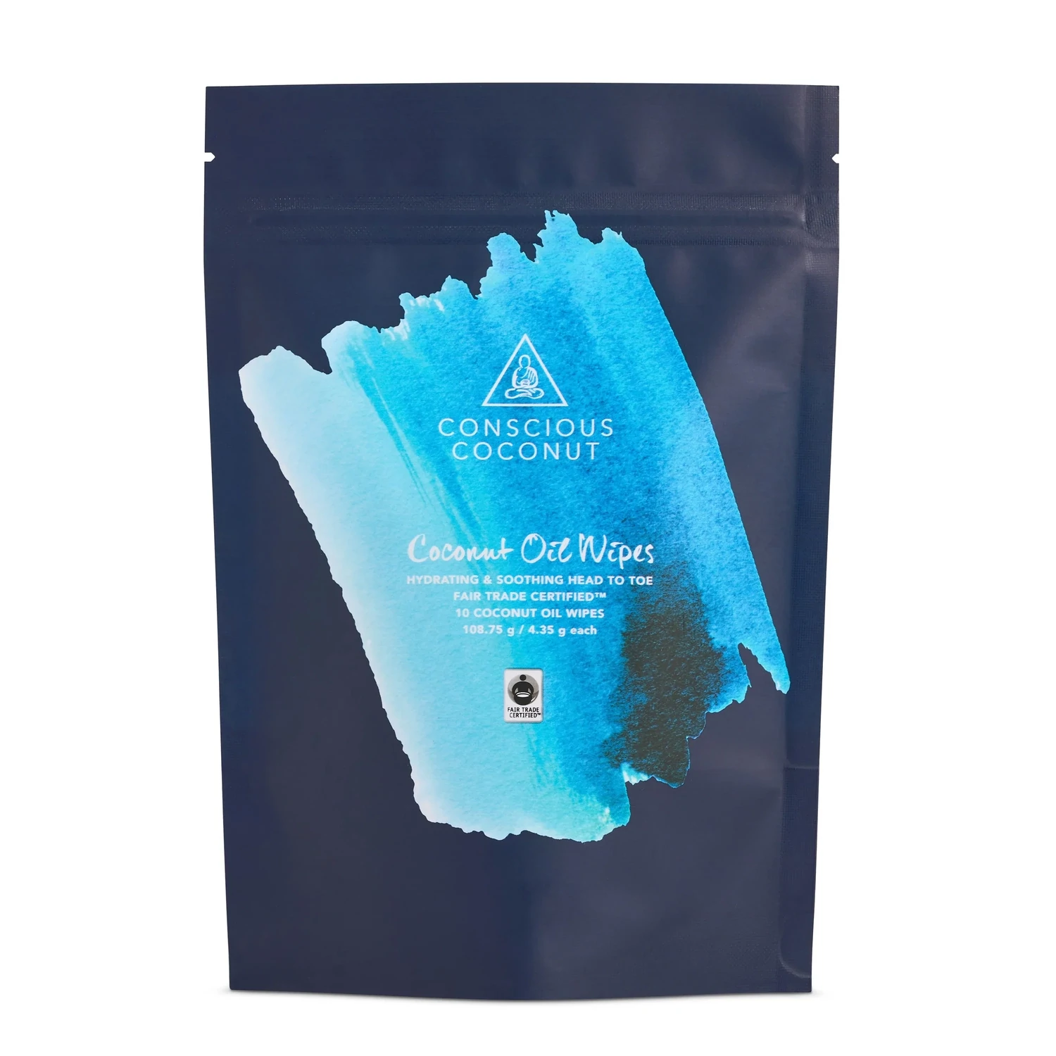Conscious Coconut- Coconut Oil Wipes (Pouch)