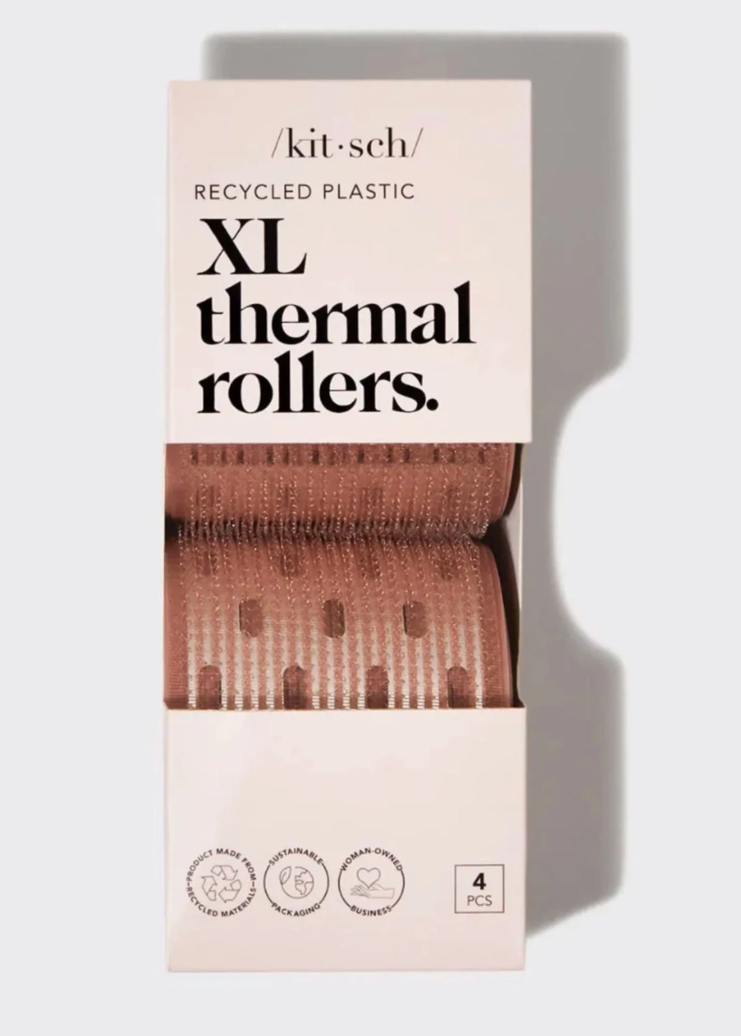 kitsch XL Thermal Rollers 4pc Set