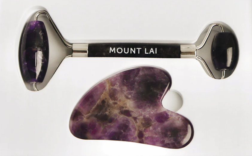 Mount Lai The Amethyst Gua Sha &amp; Facial Roller Spa Set