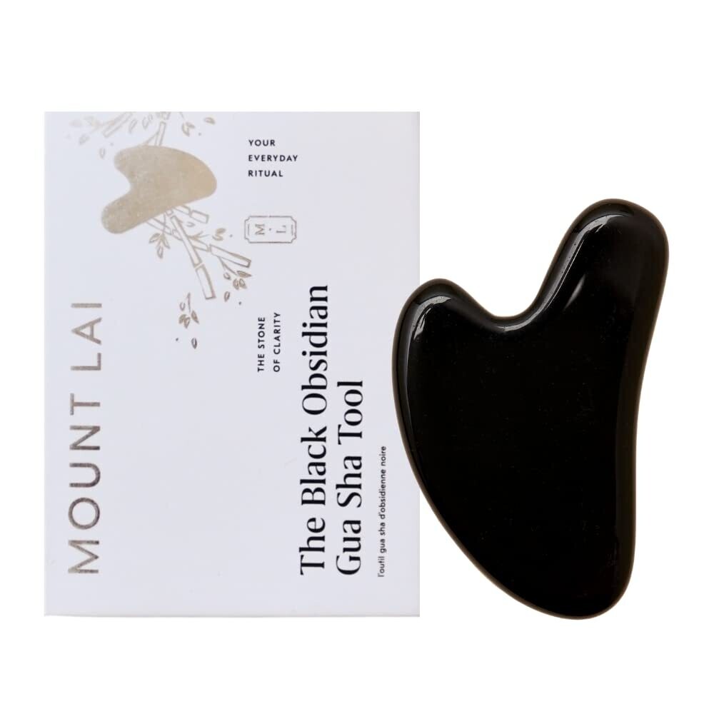 Mount Lai The Black Obsidian Gua Sha Tool