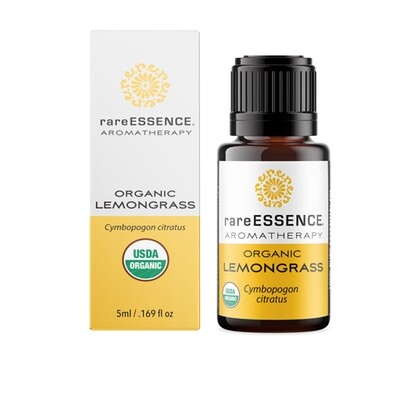 rareESSENCE Essential Oil Organic Lemongrass
