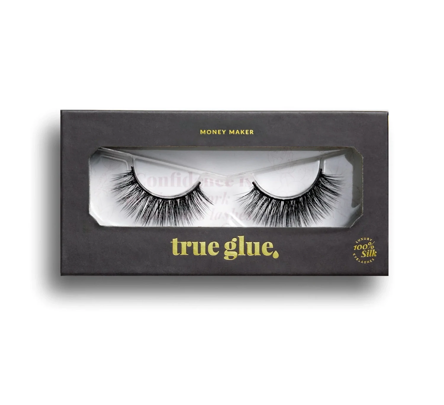 True glue Vegan Lashes Money Maker
