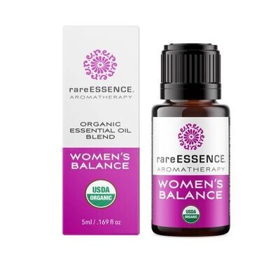 rareESSENCE Organic Essential Oil Blend Womens Balance