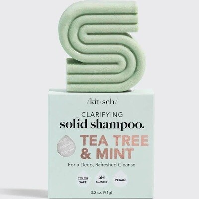 KITSCH - Tea Tree &amp; Mint Clarifying Shampoo Bar