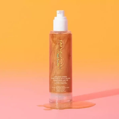 KOPARI Golden Amber Sun Shield Body Glow Sunscreen Spf 30