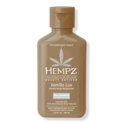 HEMPZ Herbal Body Moisturizer Vanilla Lux 2.25oz