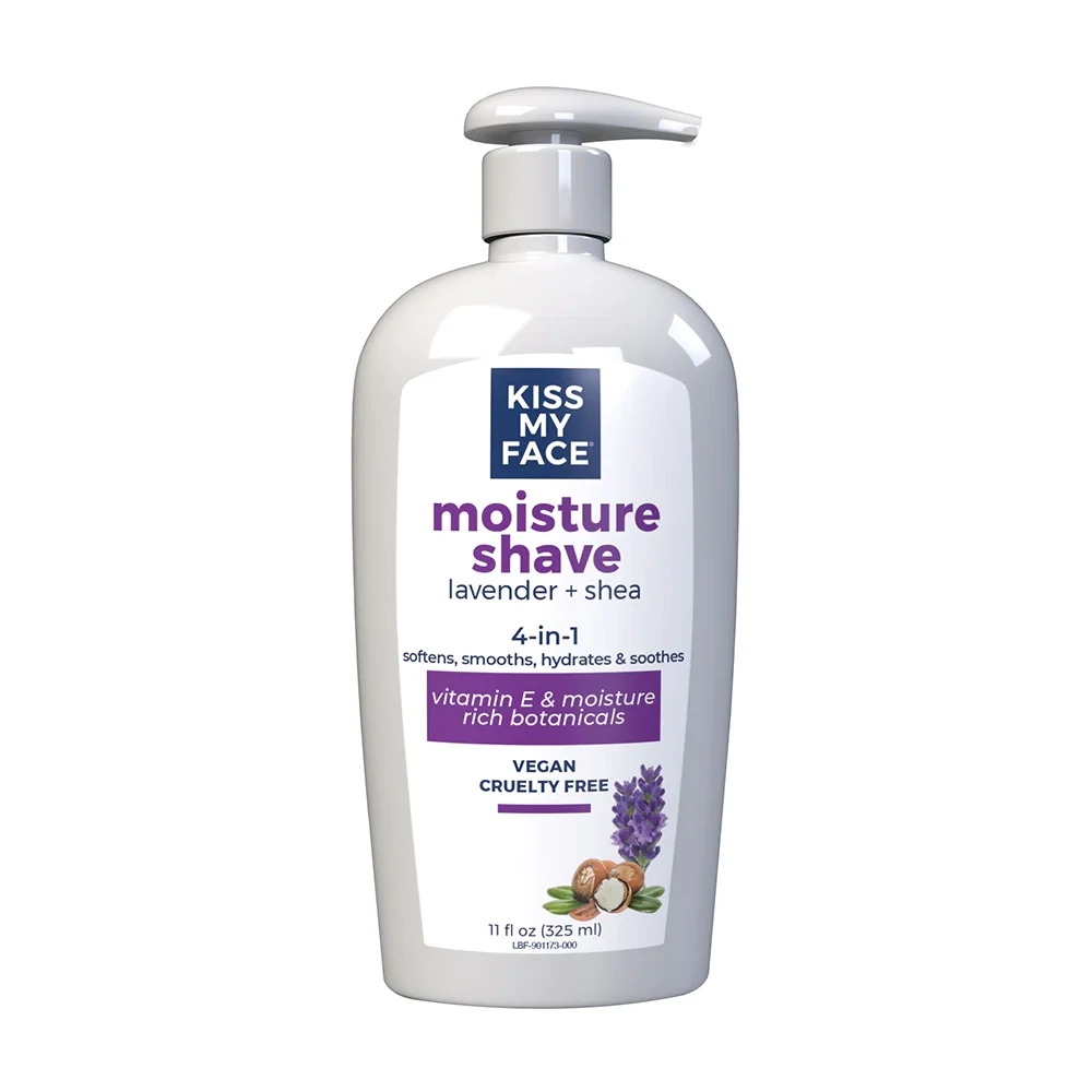 Kiss My Face Moisture Shave Lavender+ Shea