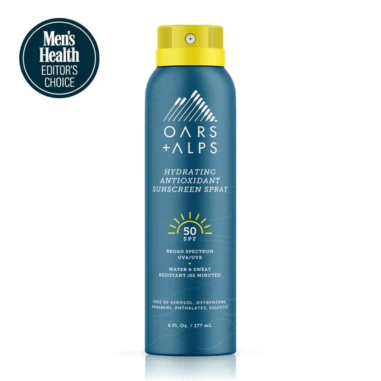 OARS + ALPS Hydrating Antioxidant Sunscreen Spray Spf 50