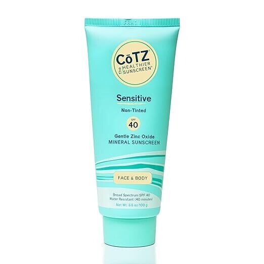 CoTZ Mineral Sunscreen Sensitive SPF 40 Face &amp; Body