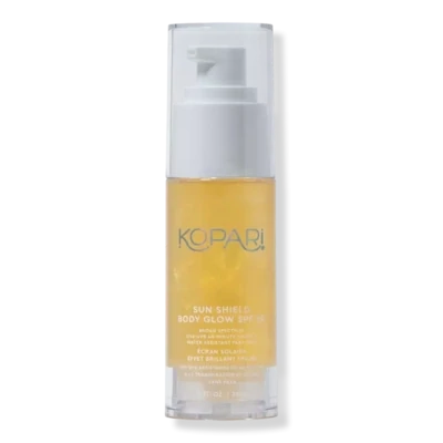 KOPARI  Sun Shield Body Glow SPF 50 Travel Size 1oz