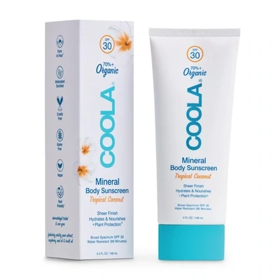 COOLA Mineral Body Sunscreen Tropical Coconut SPF 30