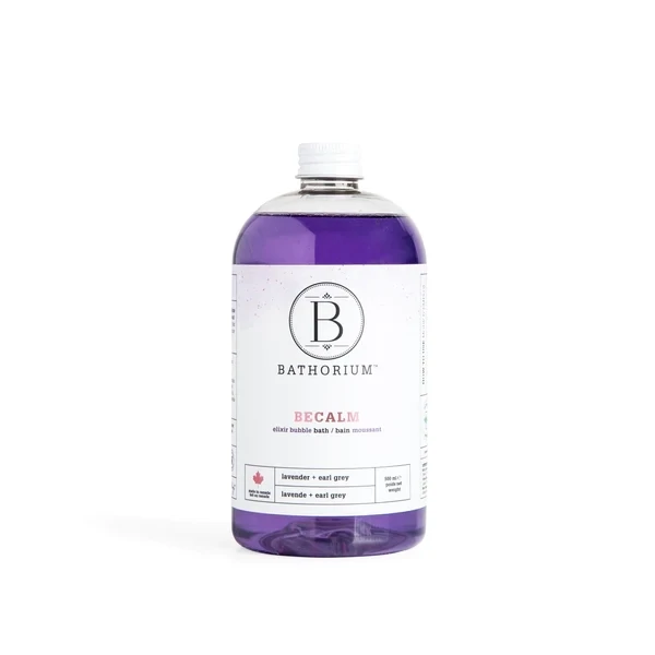 Bathorium BECALM Elixir Bubble Bath- Lavender + Earl Grey