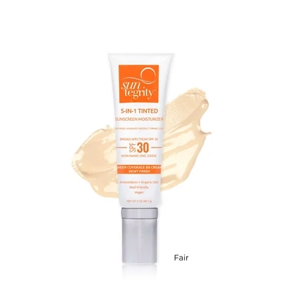 suntegrity 5-In-1 Tinted Sunscreen Moisturizer Fair