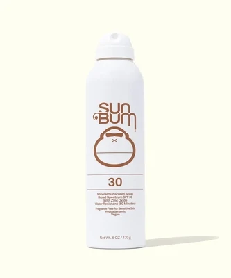 Sun Bum Mineral Sunscreen Spray 6oz spf 30