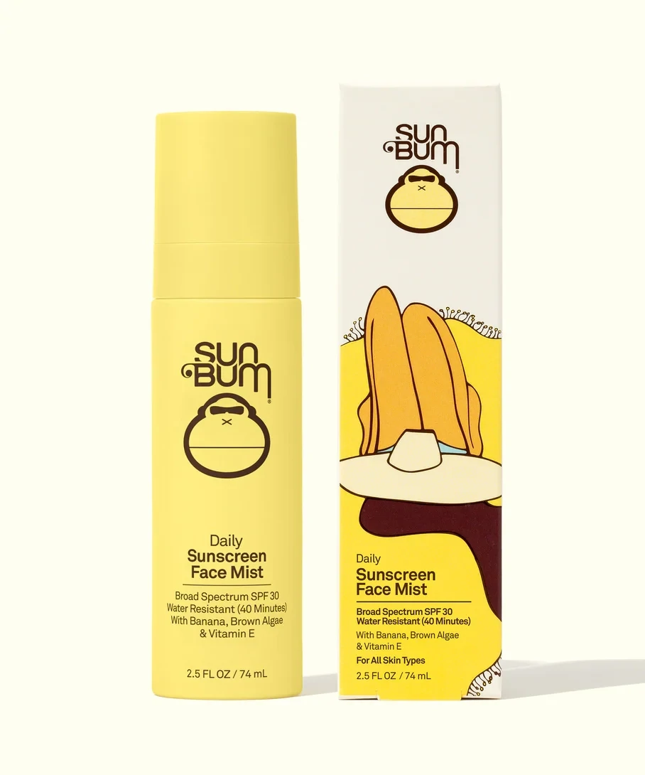 Sun Bum Daily Sunscreen Face Mist SPF 30. 2.5oz