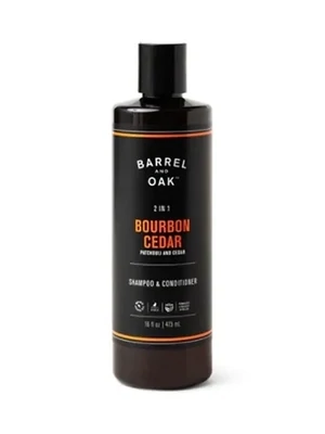 Barrel And Oak 2 In 1 Bourbon Cedar Shampoo &amp; Conditioner