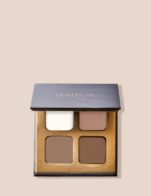 INIKA Organic Brow Pallette Brown Trio