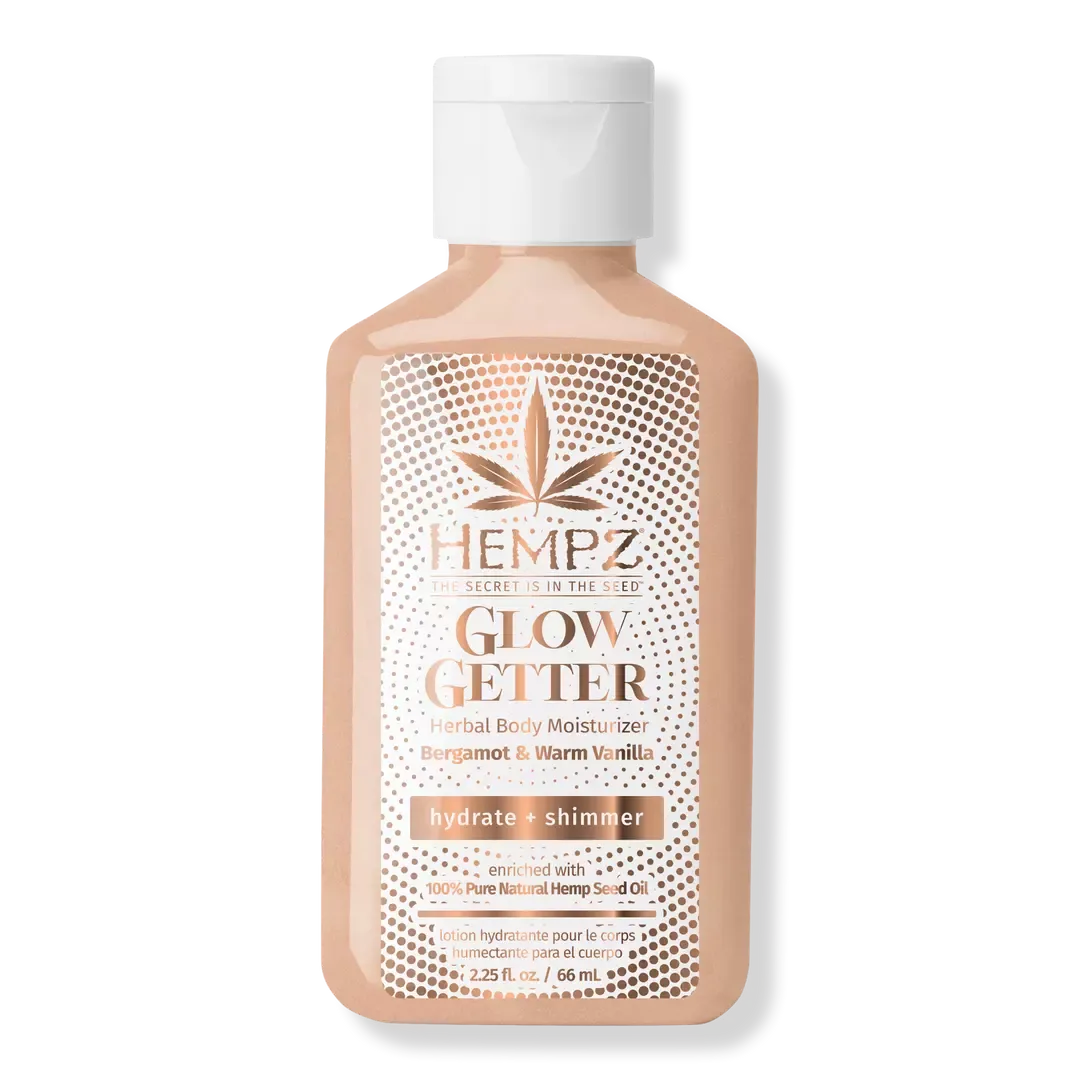 Hempz Glow Getter Hydrate &amp; Shimmer 2.25oz Travel Size