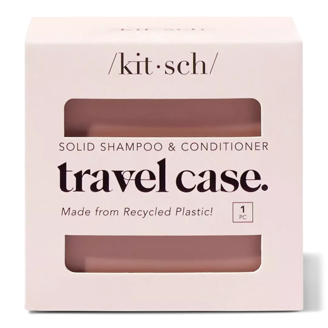 kitsch Solid Shampoo and Conditioner Travel Case