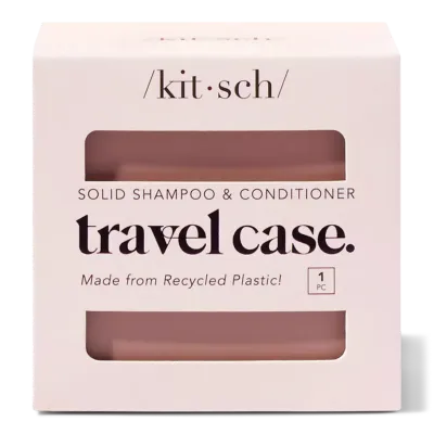 kitsch Solid Shampoo and Conditioner Travel Case