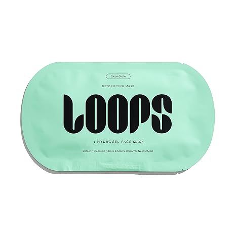 LOOPS Clean Slate Detoxifying Mask-1 Hydrogel Face Mask
