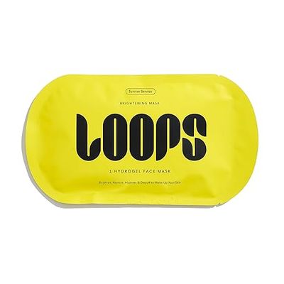 LOOPS Sunrise Service Brightening Mask- 1 Hydrogel Face Mask