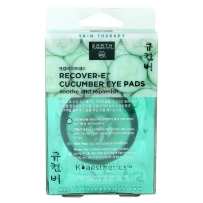 Earth Therapeutics Recover-E Cucumber Eye Pads