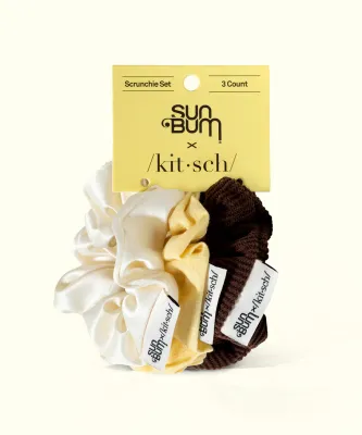 Sun Bum + kitsch Scrunchie Set 3 Pack
