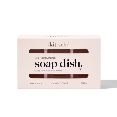 KITSCH Self Draining Soap Dish