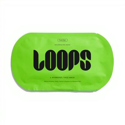 LOOPS Fresh Peel Resurfacing Mask- 1 Hydrogel Face Mask