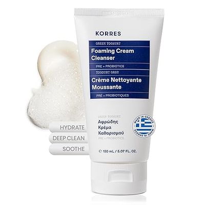 KORRES Greek Yoghurt Foaming Cream Cleanser 150mL