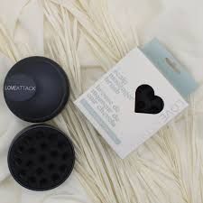 LOVEATTACK Scalp Massager Brush- Black