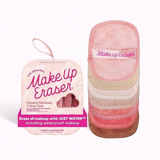 The Original Make Up Eraser Cheeky Neutrals 7 day Set