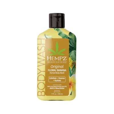 Hempz Original Floral Banana Body Wash 17oz