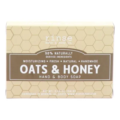 rinse Bath &amp; Body Co. Oats &amp; Honey Hand &amp; Body Soap