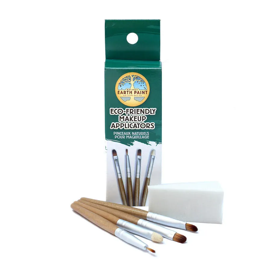 Natural Earth Paint - Eco Make-up Applicator Set