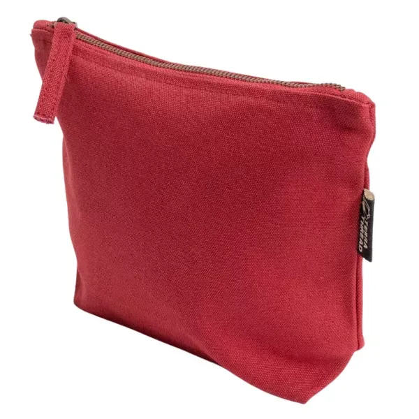 Terra Thread Red Make Up Bag