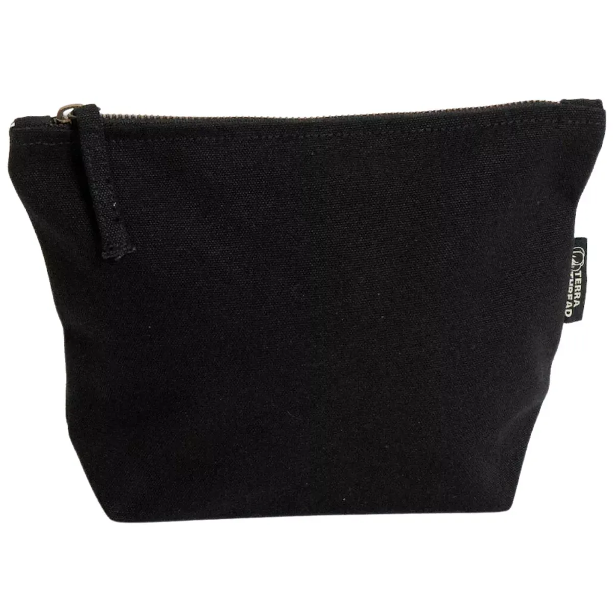 Terra Thread Black Make Up Bag